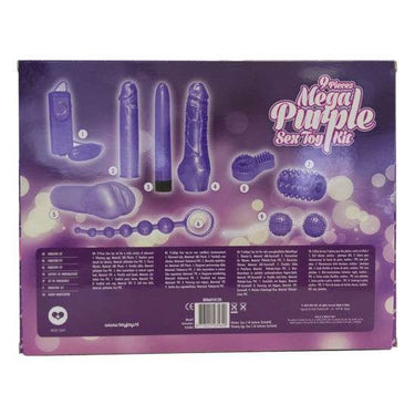 Kit di Giochi Intimi Multifunzionale con 9 Pezzi per Esplorazioni Sensuali